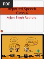 Class 10 Reported Speech