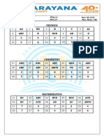 05.12.21 - SR - STAR CO-SC (MODEL-A & B) - Jee - Adv - 2014 (P1) - PTA-11 - KEY & SOL