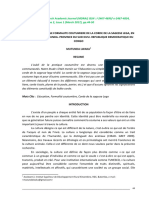 4education Ou Simple Formalite Coutumiere - La Corde de La Sagesse Lega en Territoire de Shabunda Province Du Sud Kivu Republique Democratique Du Congo