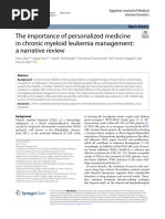 The Importance of Personalized Medicine in Chronic Myeloid Leukemia Management: A Narrative Review