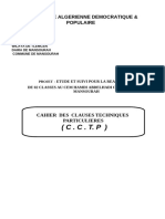 Cahier Des Clauses Techniques Particulieres