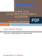 Data Structure Lecture 1