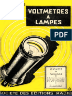 Les Voltmètres À Lampes - F. HAAS - (1946)