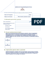 Formulário de Conceitualização de Casos