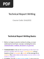 Technical Report Writing