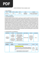 Planificación de La Sesión de Clase