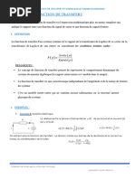 Chapitre 2 Fonction de Transfert Schemas Blocs - 103927