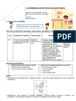 SESION DE APRENDIZAJE DE EDUCACION FISICA Clases de Saltos