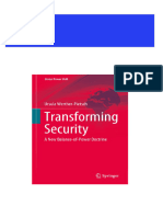 Get Transforming Security A New Balance of Power Doctrine 1st Edition Ursula Werther-Pietsch Free All Chapters