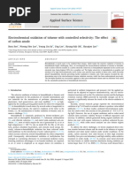 Electrochemical Oxidation of Toluene With Controlled Selectivity The Effect