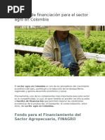 Fuentes Financiascion Entidades