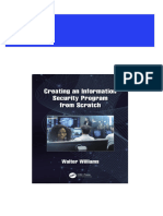 Immediate Download Creating An Information Security Program From Scratch 1st Edition Walter Williams Ebooks 2024