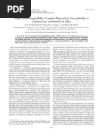 Potts Et Al 2003 Major Histocompatibility Complex Dependent Susceptibility To Cryptococcus Neoformans in Mice