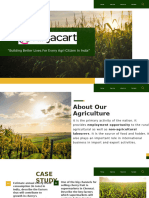 Green Yellow Modern Agriculture Presentation