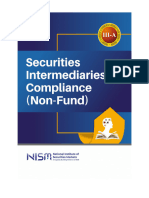 NISM Series III-A Securities Intermediaries Compliance Non-Fund