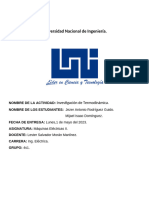 Investigación de Termodinámica