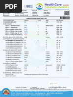 Test Description Result Flag Unit Ref. Range: 9.8 L 4.18 L 32.3 L 77.27 L 23.44 L 30.34 L