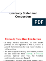 Unsteady State Heat Conduction