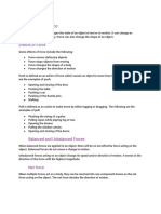 Force and Laws of Motion (L-9)