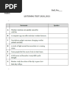 ASL CLASS 12 Listerning Skill - QUESTION - PAPER