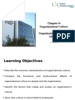 Chapter 4 Organizational Culture