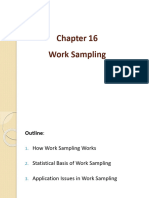 Chapter 16 - Work Sampling