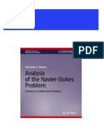 Instant download Analysis of the Navier-Stokes Problem: Solution of a Millennium Problem, 2nd Edition Alexander G. Ramm pdf all chapter