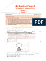 CBSE-10 SQP-1 Science