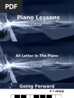 Piano Lessons