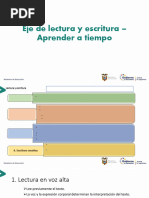 Presentacion Eje Lectura Escritura Aprender A Tiempo