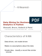 Chapter 7 - K-Nearest-Neighbor: Data Mining For Business Analytics in Python