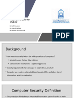 Network Security CS432: Dr. Naif Almuslem Dr. Osamah Basheer Dr. Marwan Abuzanzounah