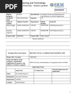 Project Log Book - Batch ID