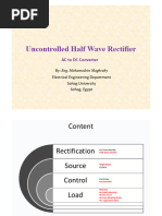 1.1-Half Wave Rectifier (Uncontrolled)