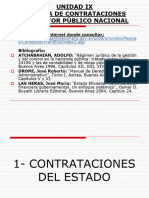 Unidad X - Sistema de Contrataciones