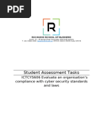 ICTCYS606 Student Assessment Tasks