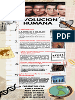 Infografia Evolucion Humana PDF