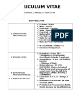 CV Trésor Mafuta