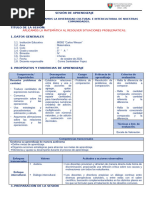 Aplicamos La Matematica Al Resolver Situaciones Problematicas Comparacion Enviar