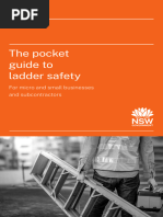 The Pocket Guide To Ladder Safety SafeWork NSW