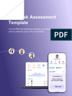 HSE Risk Assessment Template