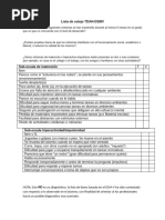 Lista de Cotejo TDAH