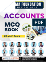 Cma Foundation Accounts Mcqs Book