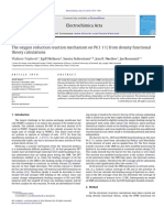 The Oxygen Reduction Reaction Mechanism On PT (111) From Density Functional