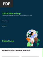 CSDM Workshop-Getting Started - 10 - 2023