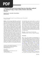 Hemipelagic Limestone AntiAtlas 2010