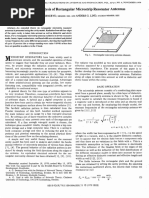 Extended Analysis of Rectangular Microstrip Resonator Antennas