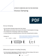 Chapter 1.3 - Viscous Damping