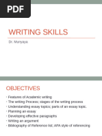 Writing Skills