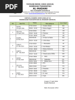 Jadwal Daring Kelas 7,8 Revisi